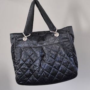 CHANEL Le Mariais Large Coated Canvas Tote.